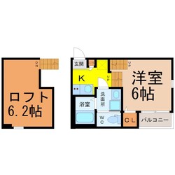 （仮称）西区平出町（3）コーポの物件間取画像